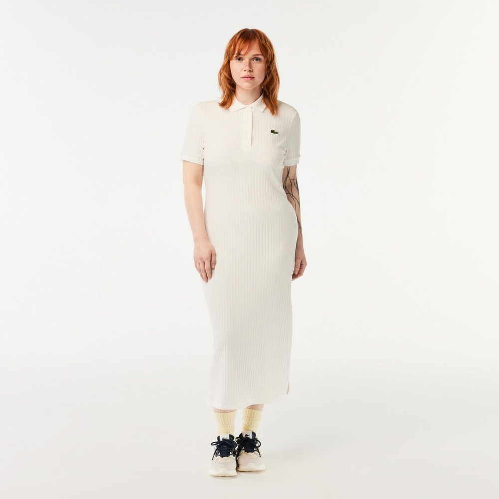 WOMEN’S POLO-STYLE MIDI DRESS